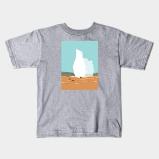 Old Faithful Geyser, Yellowstone National Park, Wyoming Kids T-Shirt